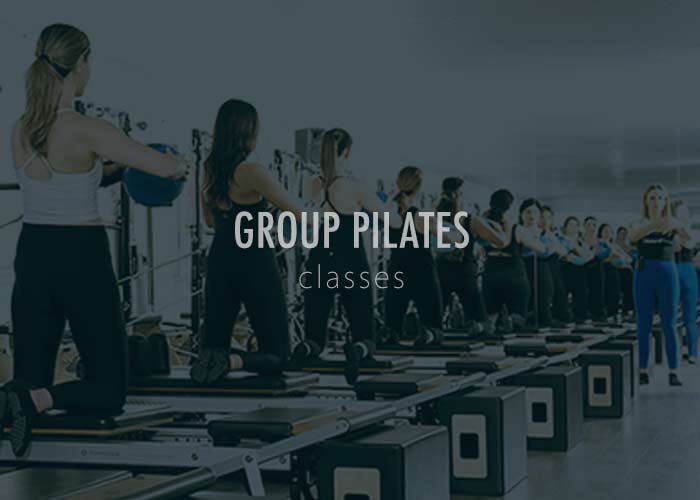 image of group pilates class